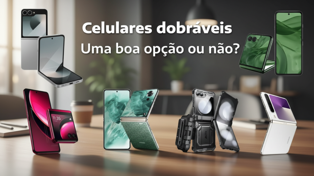 Celulares dobráveis em 2025 inovação ou apenas moda cara