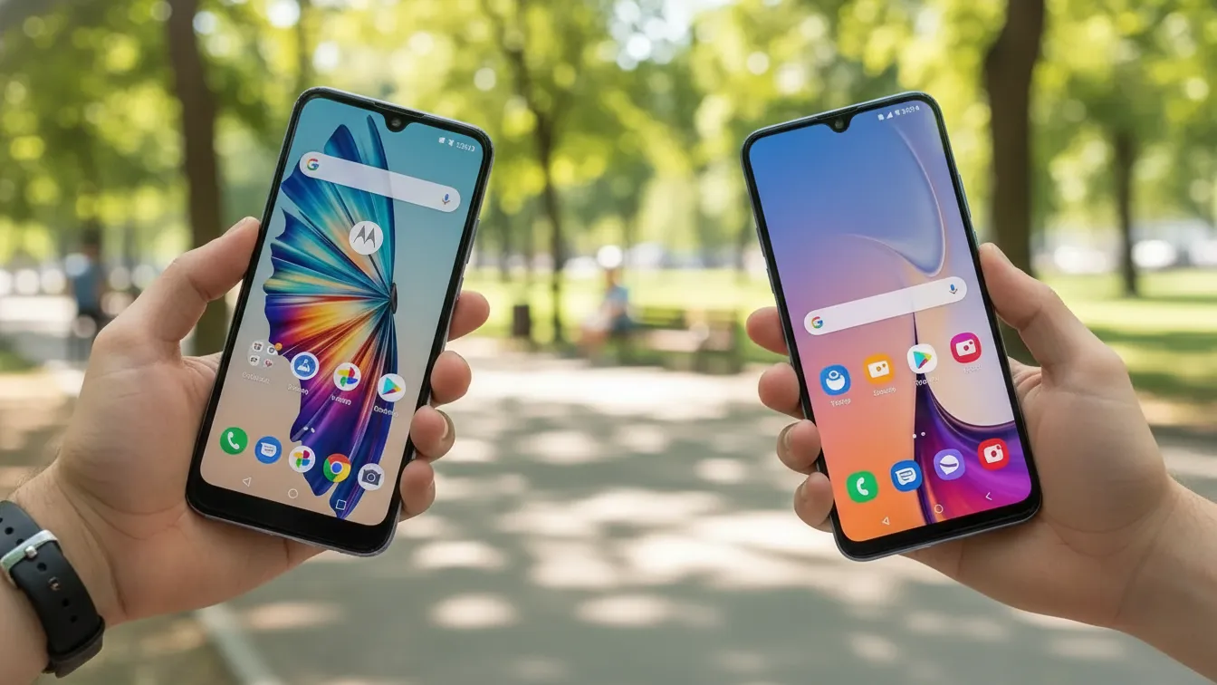 Motorola ou Samsung intermediário qual compensa