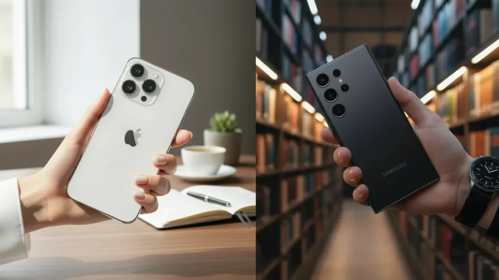 iPhone ou Samsung qual combina mais com seu estilo 2